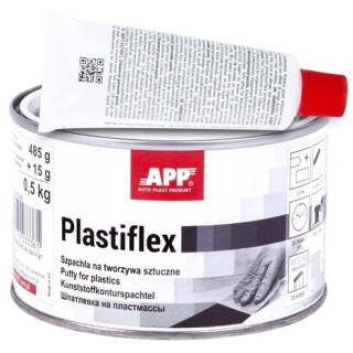 APP Шпаклівка для пластмаси 0.5 кг Plastiflex