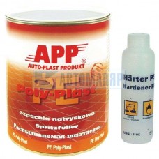 App 010501 Шпатлевка жидкая распыляемая РЕ Poly-Plast 1кг