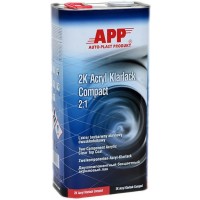 APP Лак бесцветный акриловый 2-компонентный 2K Compact 5,0 л