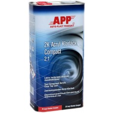 APP Лак безбарвний акриловий 2-компонентний 2K Compact 5л