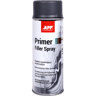 APP 020721 Грунт антикорозійний наповнювач 1K АPP Primer Filler Spray 400ml в аерозолі, світло-сірий