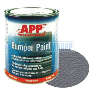 APP 020801 Структурная краска для бамперов 1-К черная
