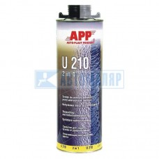 App 050110 Средство для защиты кузова и жидкий уплотняющий герметик U210 "2 в 1" черный
