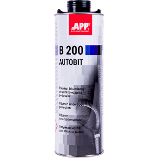 APP 050611 Засіб для захисту шассі APP B200 Autobit чорний 1.0л