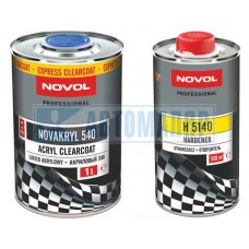 38061 Novol Бесцветный акриловый лак Novakryl 540 2+1 (комплект)