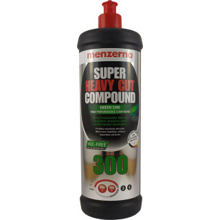 Высокоабразивная полировальная паста VOC-FREE MENZERNA GREEN LINE Super Heavy Cut Compound 300, 1л (1,3кг)