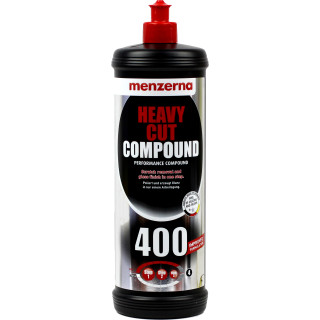 Многошаговая крупнозернистая полировальная паста MENZERNA Improved formula, Heavy Cut Compound 400, 1л