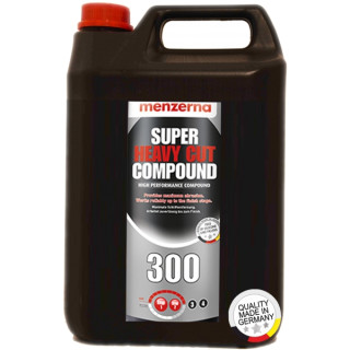 Високоабразивна полірувальна паста "MENZERNA" Super Heavy Cut Compound 300, 5л / 6,6 кг