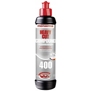 Многошаговая крупнозернистая полировальная паста MENZERNA Improved formula, Heavy Cut Compound 400, 250гр