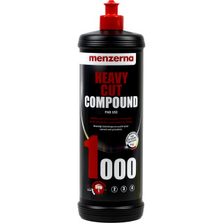  Высокоабразивная полировальная паста MENZERNA Heavy Cut Compound 1000, 1л (1,5кг)