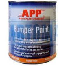App 020802 Краска структурная для бамперов  1-К APP Bamper Paint серая
