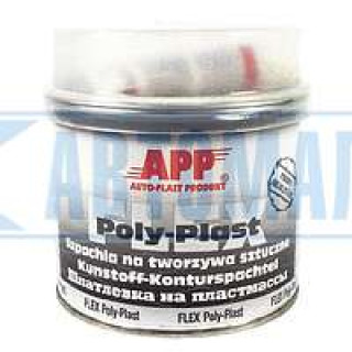 APP 010445 Шпаклівка для виробів із пластику Flex Polyplast 0,6 кг