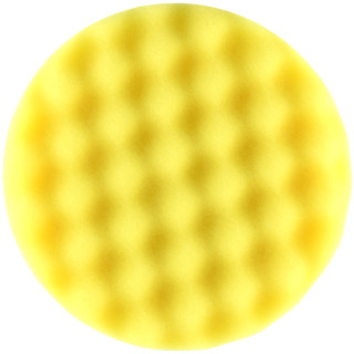 Полировальный круг поролоновый, желтый рифленый 3M 50488, диам. 150мм