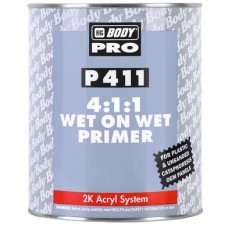 BODY Грунт мокрий по мокрому 4:1:1 сірий 1.0 л P411 WET ON WET PRIMER HB BODY PRO