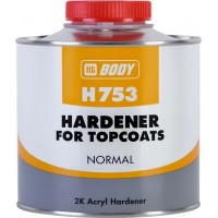 Body Затверджувач нормальний H753 HARDENER FOR TOPCOATS NORMAL 0,5 л