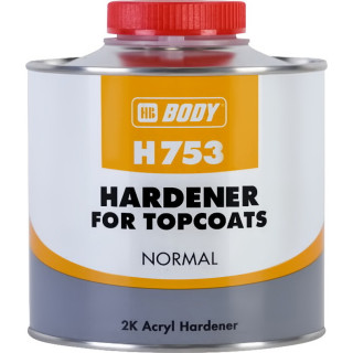 Body Затверджувач нормальний H753 HARDENER FOR TOPCOATS NORMAL 0,5 л
