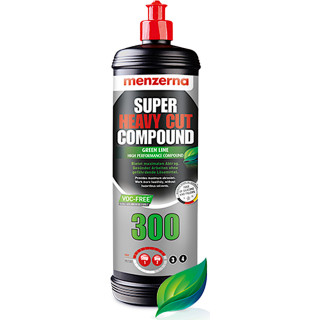 Високоабразивна полірувальна паста VOC-FREE MENZERNA GREEN LINE Super Heavy Cut Compound 300, 250гр