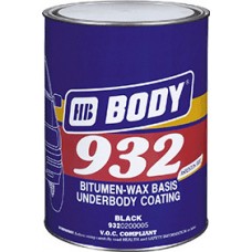 BODY Антикорозійний склад на основі бітуму, каучуку та воску 4.0 кг чорний 930 UNDERBODY HB BODY