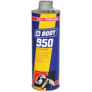 Body Антикорозійне покриття 950 (Антигравій, гравітекс, барашек) Сіре 1,0 л