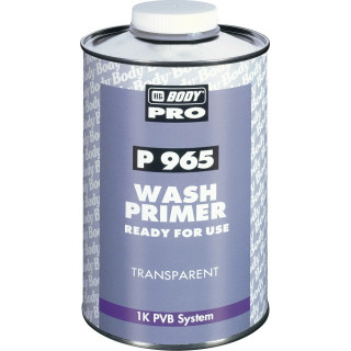 Body Кислотный грунт P 965 WASH PRIMER прозрачный 1,0 л