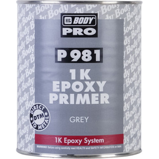 BODY Грунт эпоксидный 1K серый 1.0 литр P981 EPOXY PRIMER HB BODY PRO