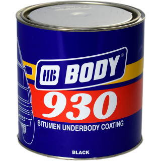 Body Антикоррозийная мастика (антикор) черная 930 2,5 кг