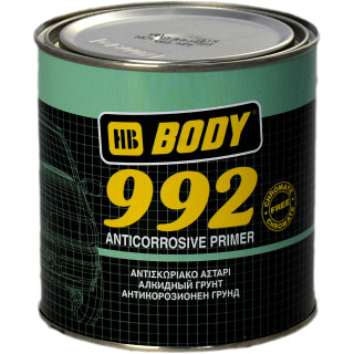 Body Ґрунт алкідний антикорозійний 992 1К коричневий 1,0 кг