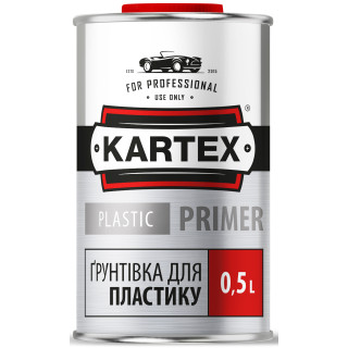 Kartex Грунт для пластика прозрачный 0,5 л