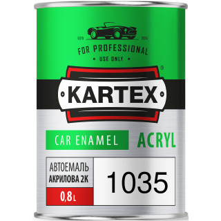 Kartex Автофарба акрилова 1035 Жовта 0,8 л