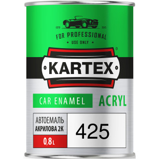 Kartex Автофарба акрилова 425 Адріатика (Блакитна) 0,8 л