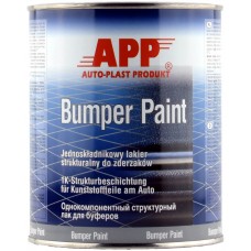 APP 020802 Структурна фарба для бамперів 1-К APP Bamper Paint сіра