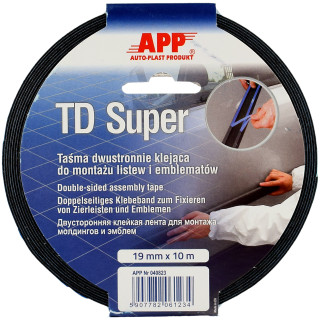 APP 040823 Двосторонній скотч TD Super 19мм х 10м