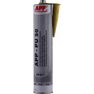 APP 040304 Герметик поліуретановий PU-50, ущільнюючий PU 50 жовтий, 310 мл