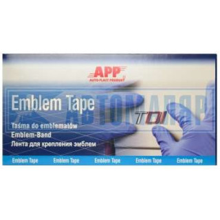 APP 040920 Двосторонній скотч для кріплення емблем Emblem Tape 100мм*200мм (5 листків)