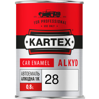 Kartex Автофарба алкідна 28 Апельсин ІЖ 0,8 л