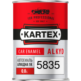 Kartex Автофарба алкідна 5835 Зелена 0,8 л