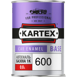 Kartex Автофарба базова 600 Чорна база 0,8 л