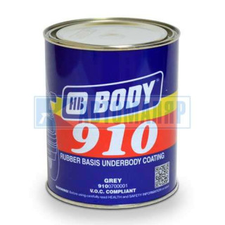 Body Антикоррозийная мастика (антикор) серая 910 5,0 кг