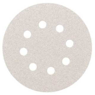 Smirdex Папір шліфувальний у кругах діаметр 125мм 8 отворів Р500 (White 510)